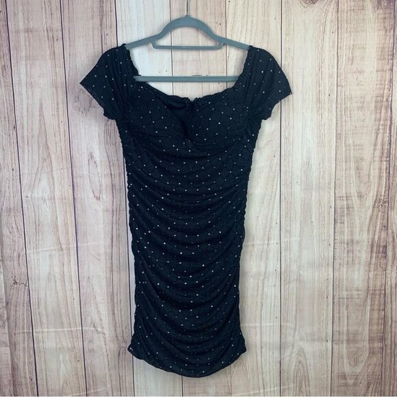 Windsor Black Mini Dress - Picture 1 of 4